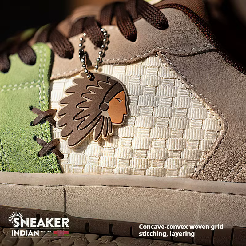Sneakers plateforme rétro pour hommes