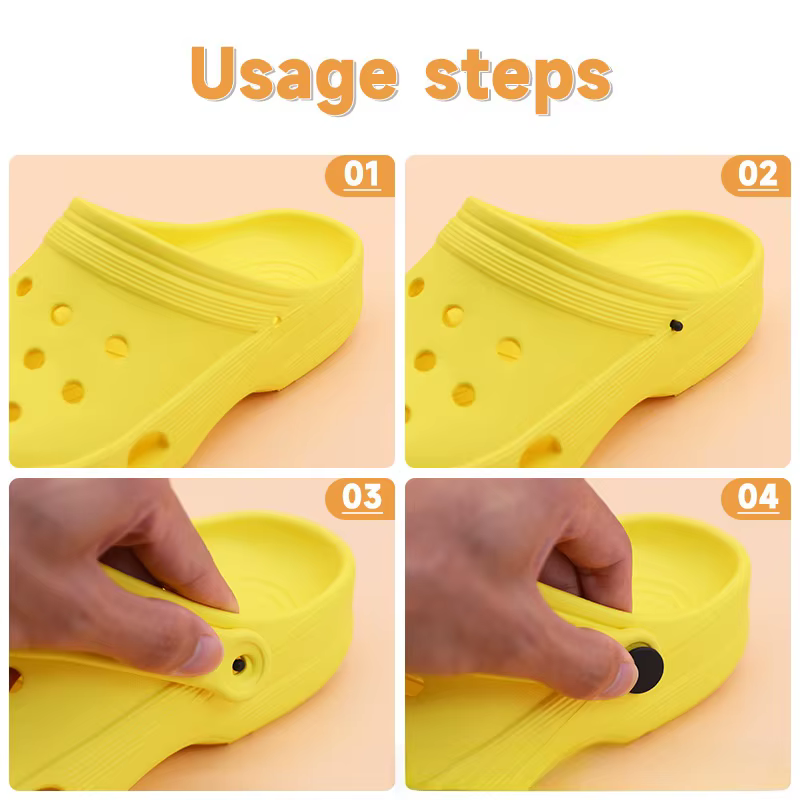 CrossEVA trou trou chaussure talon sangle avec lacets EVA mousse chaussure lacets bricolage talon sangle pour chaussures de sport chaussures décontractées pantoufles