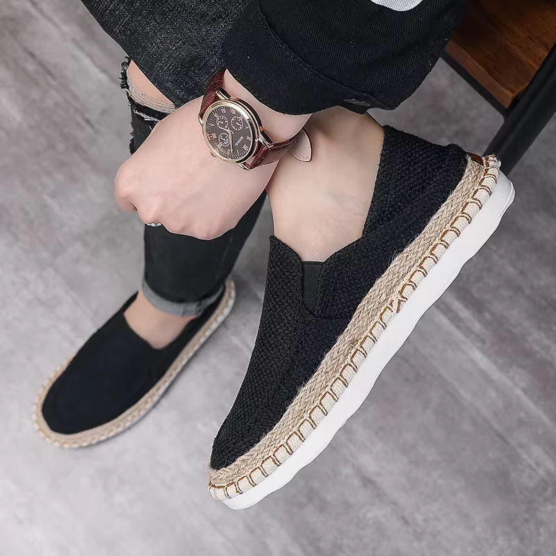 Chaussures en toile 2025 printemps et été nouvelles