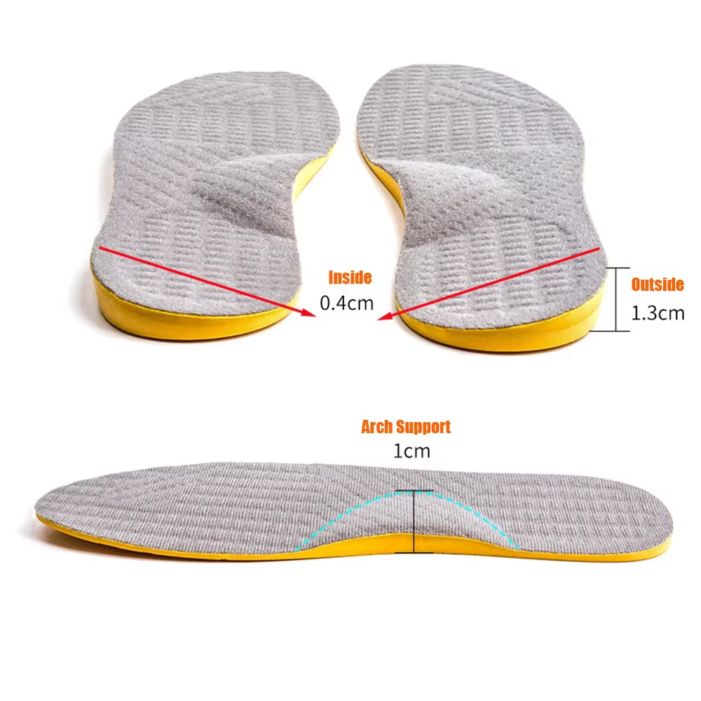 1 paire de coussinets de chaussures pour fasciite plantaire