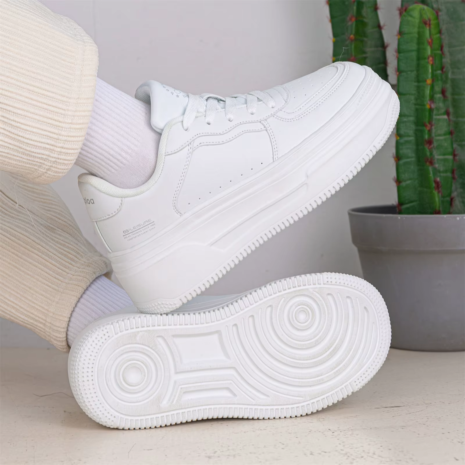 Baasploa – baskets à plateforme pour femmes