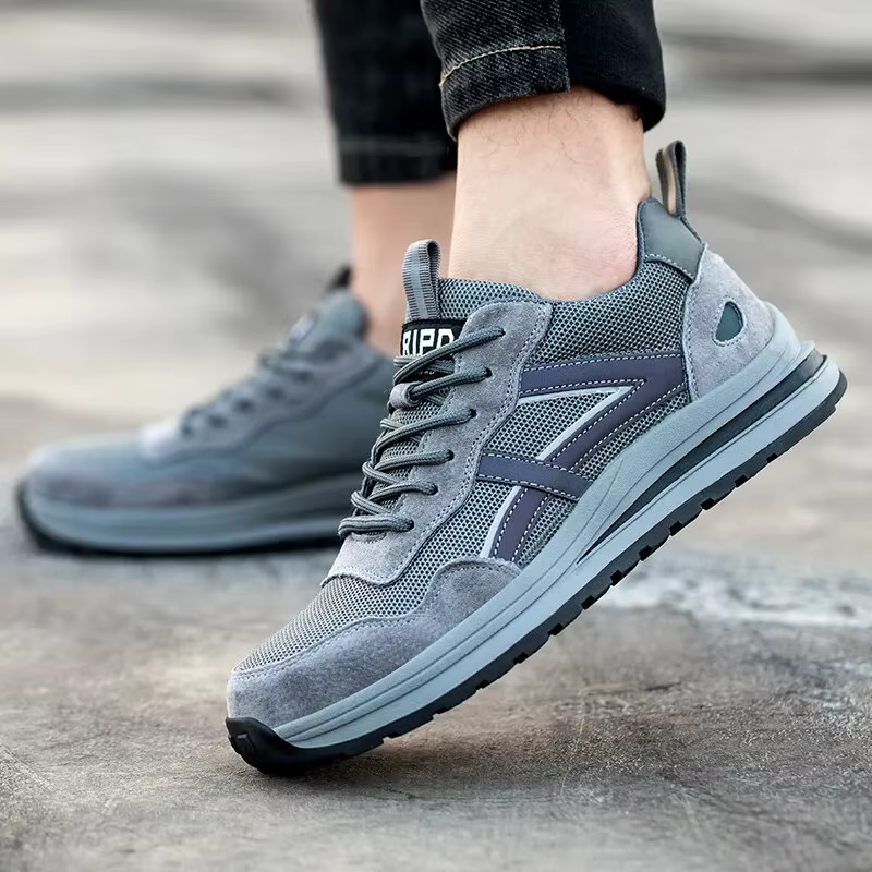 Sécurité légère d'orteil en acier de chaussures