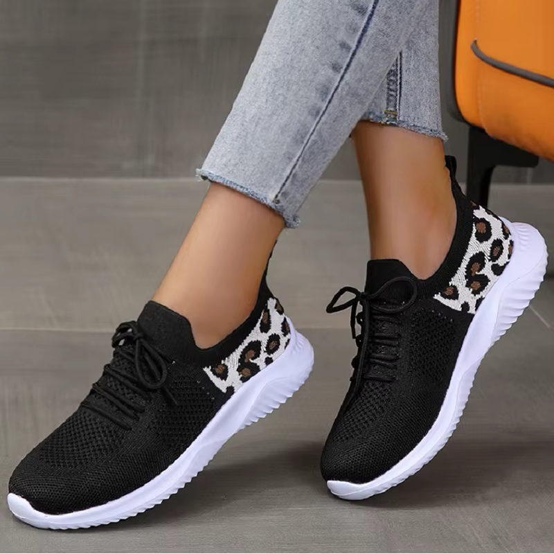 Baskets femme mélange couleur chaussures De sport