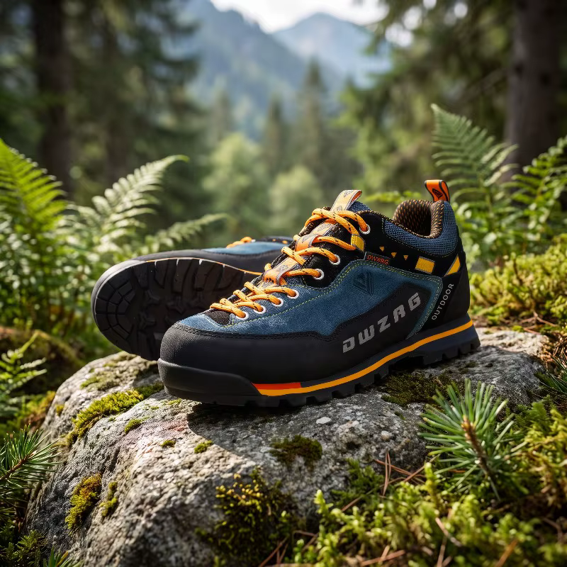 Chaussures de randonnée en plein air pour hommes, bottes antidérapantes, légères, respirantes, résistantes à l'usure, à la mode, confortables, chaussures de sport décontractées pour hommes