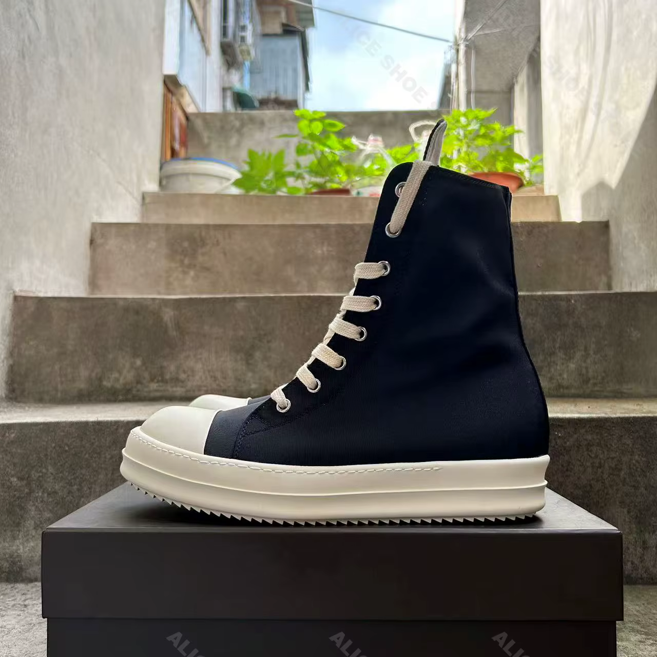 Décontracté haut femmes Sneaker concepteur hommes chaussure noir mode Satin Zip