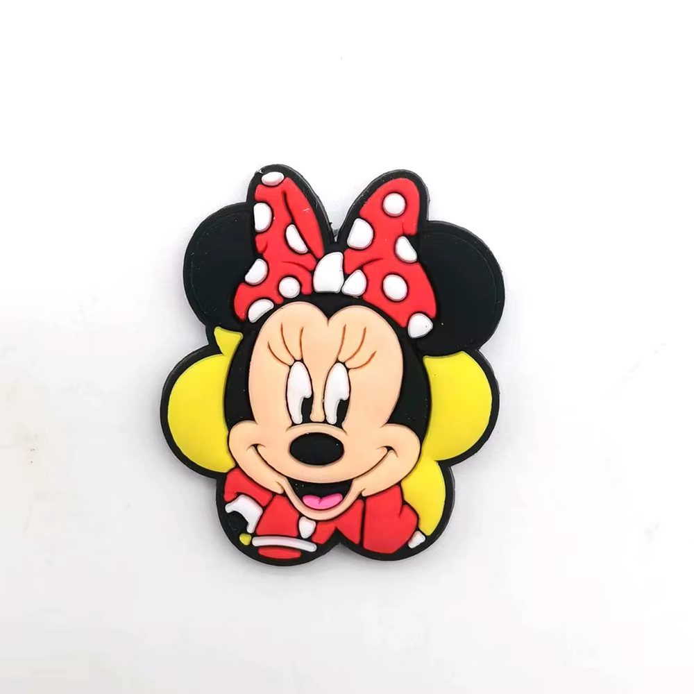 Potdemiel 20 pièces Accessoires de décoration pour chaussures de jardin en PVC Mickey et Minnie Mouse