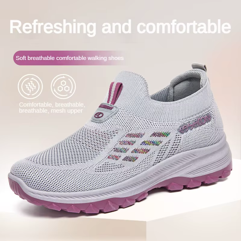 ​ Chaussures pour femmes 2025 été espadrilles décontractées respirant anti-dérapant semelle épaisse abordable livraison gratuite ​