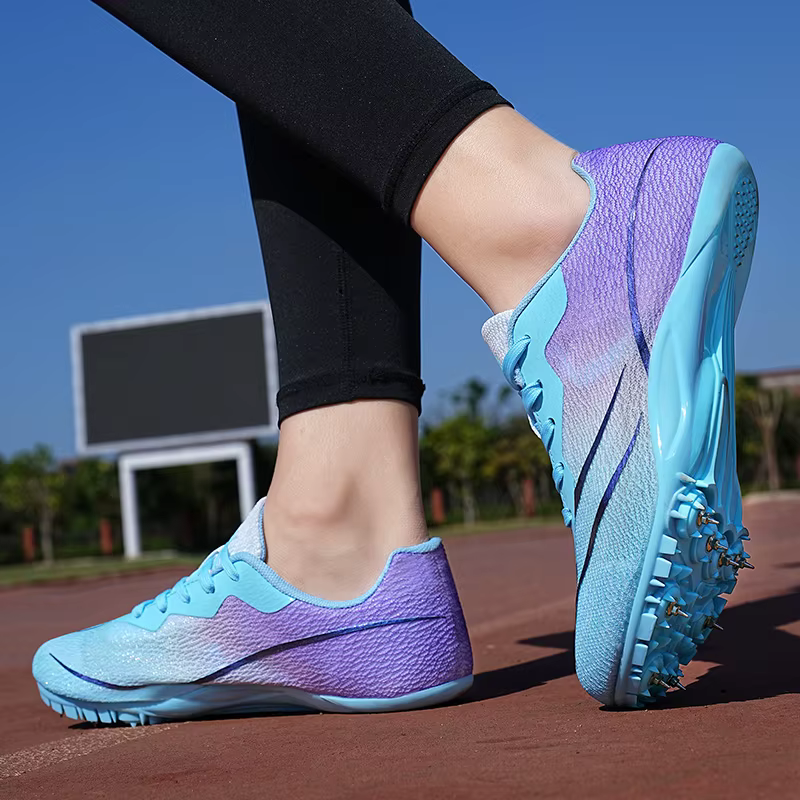 Chaussures d'athlétisme professionnelles légères et respirantes pour hommes