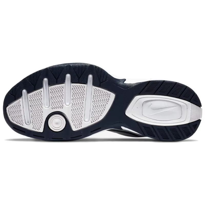 Nike Air Monarch 4 – Baskets décontractées bleues et blanches pour hommes