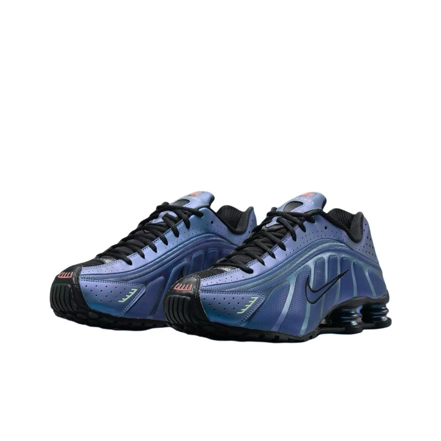 POIZON Nike Shox R4 Iridescent HQ3446-001