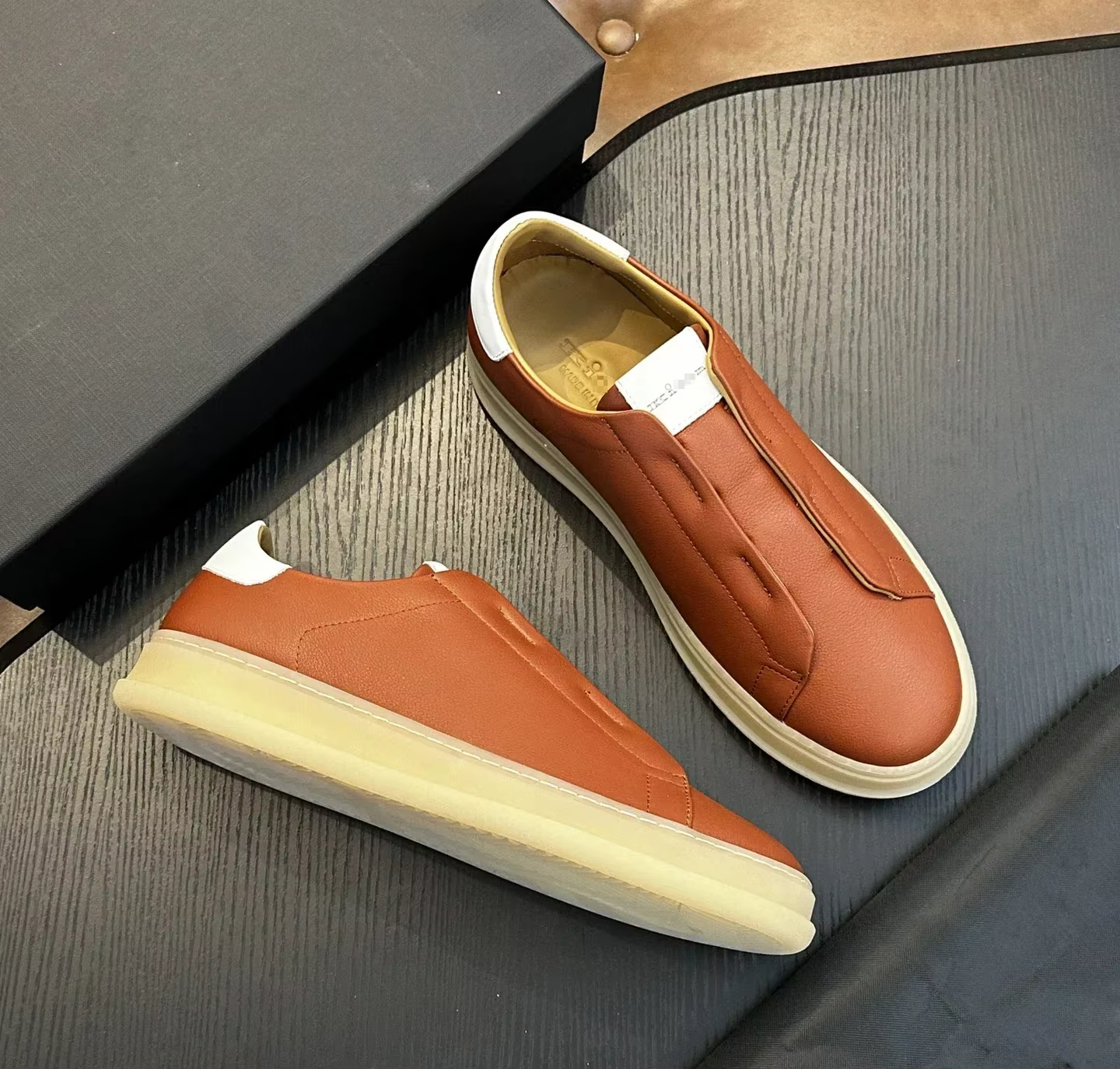 OECHSLI chaussures peau de vache 2025 nouveau extérieur mode décontracté qualité