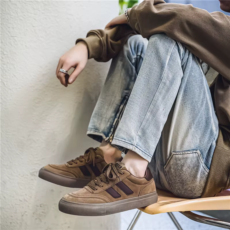Chaussures de Skateboard Vintage pour hommes