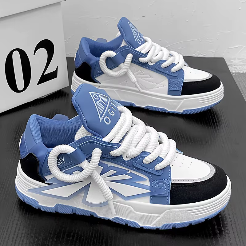 Nouvelles chaussures hommes automne décontracté plate-forme baskets tendance luxe