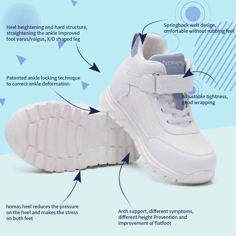 Chaussures orthopédiques Princepard pour enfants avec soutien de la voûte plantaire