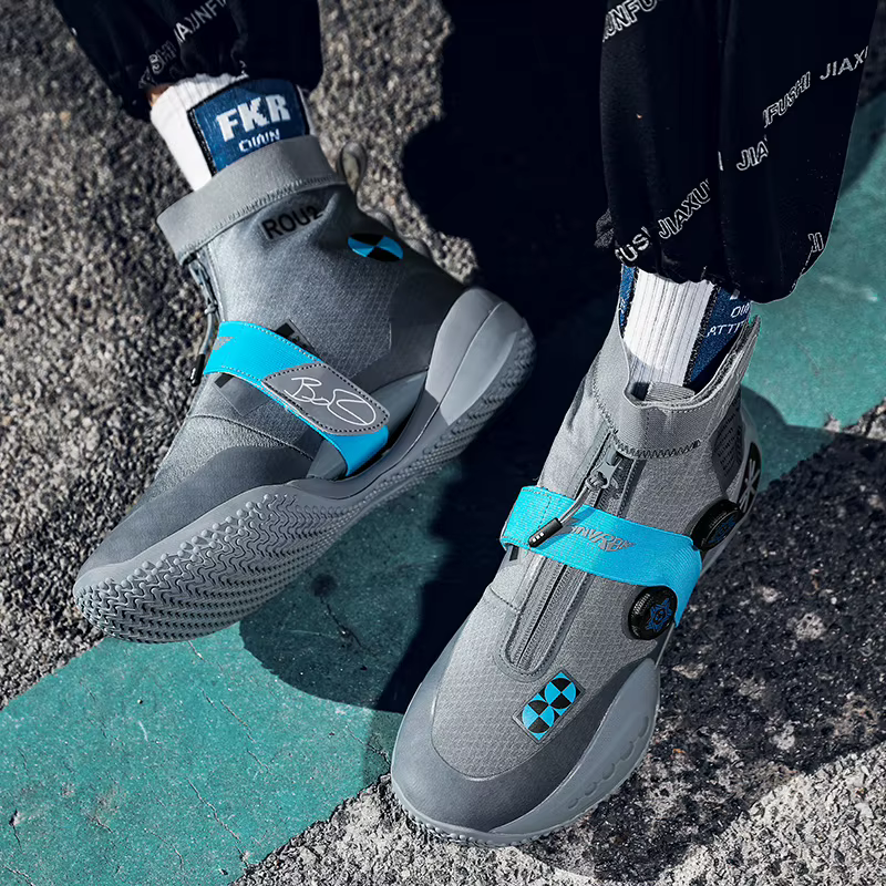 Chaussures de basket-ball respirantes coordonnantes pour hommes et femmes
