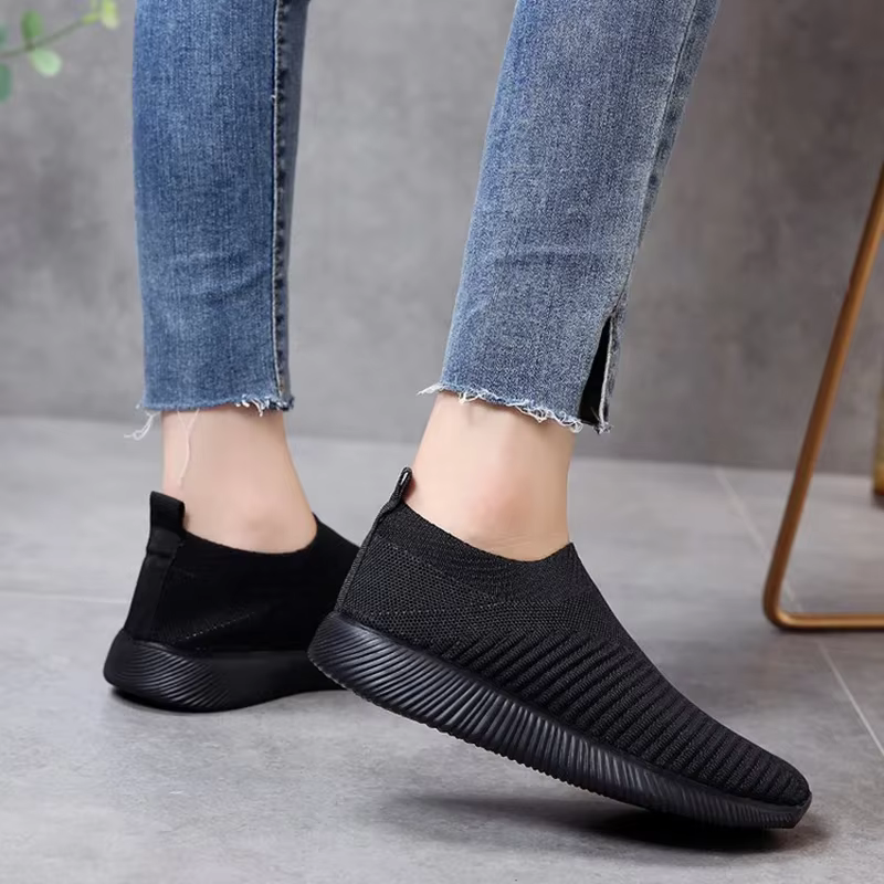 Baskets tricotées pour femmes
