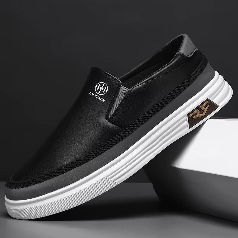 Mocassins pour hommes mode chaussures en cuir faites à la main marque de luxe