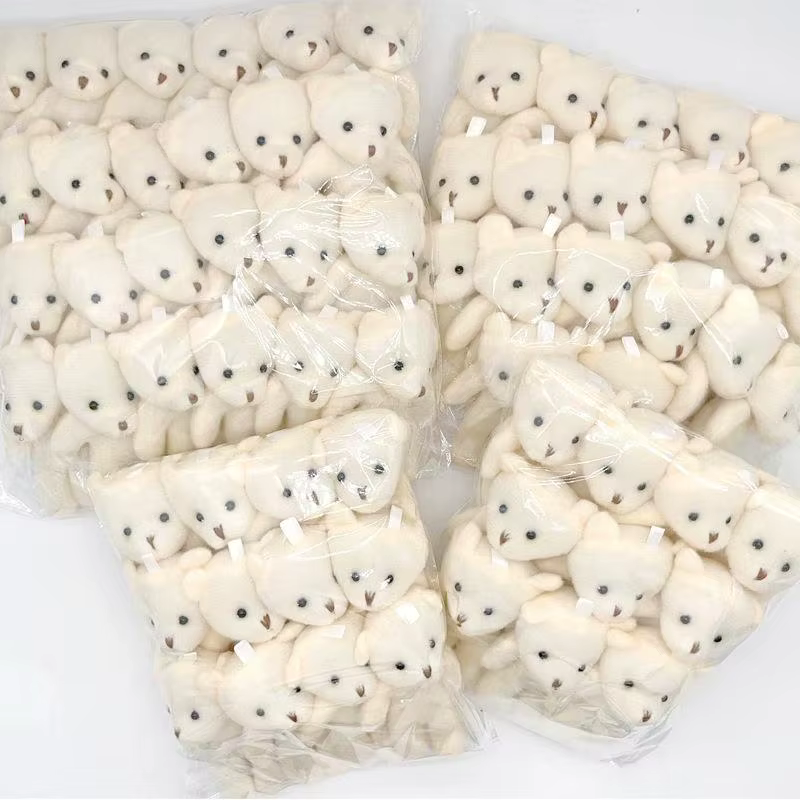 (BF06) 10/12 Pièces Mini Ours en Peluche Mignons de Dessin Animé, Poupées Jouets, Accessoires DIY pour Cadeaux d'Anniversaire, de Mariage, de Fête et Cadeaux pour Filles