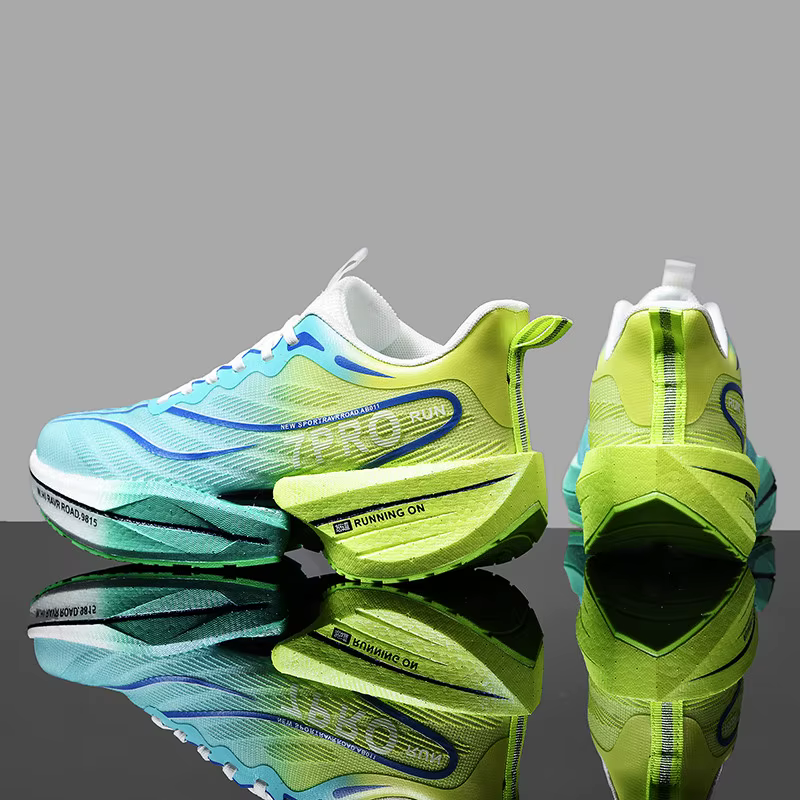 Chaussures de course Marathon avec plaque en carbone