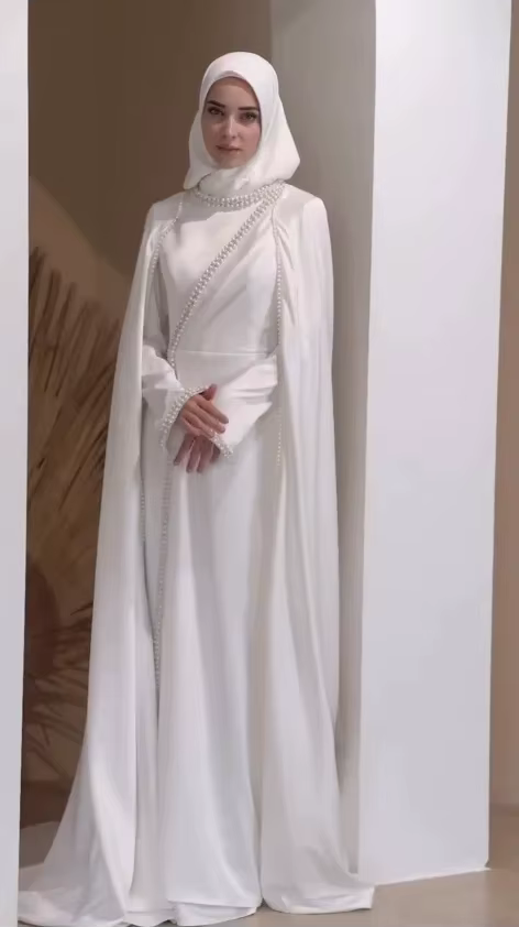 Robes de mariée musulmanes et robes de soirée de luxe, robes de bal de Dubaï, robes élégantes, robes de cocktail, robes de soirée formelles pour femmes, sur mesure