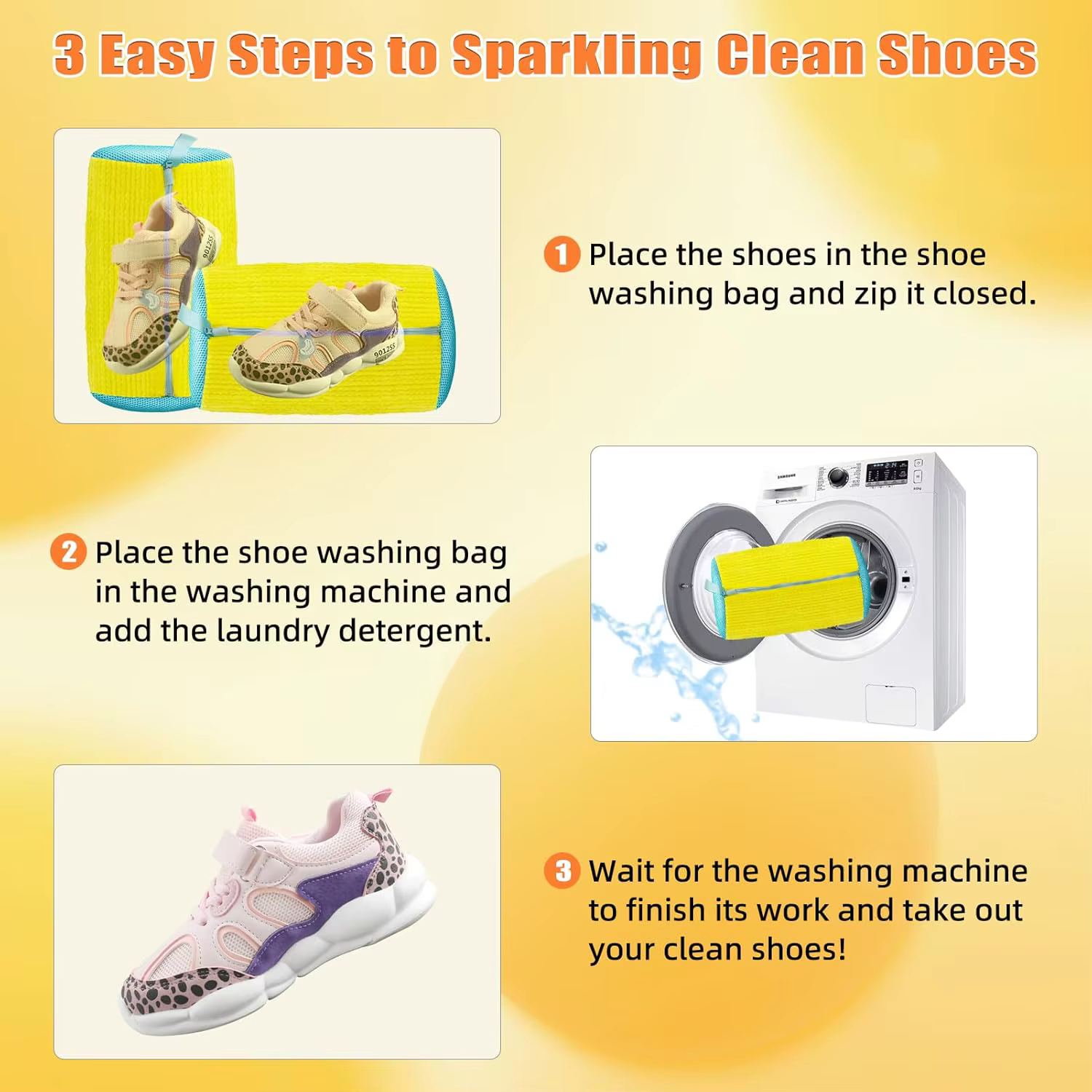 Sac de lavage pour chaussures