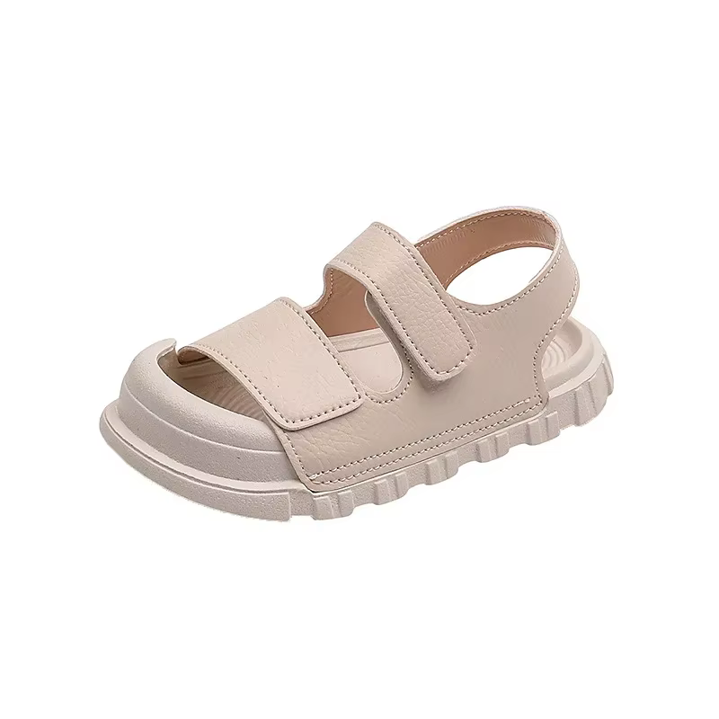 Nouvelle fille chaussure polyvalente confort décontracté enfant sandale semelles souples à la mode garçon