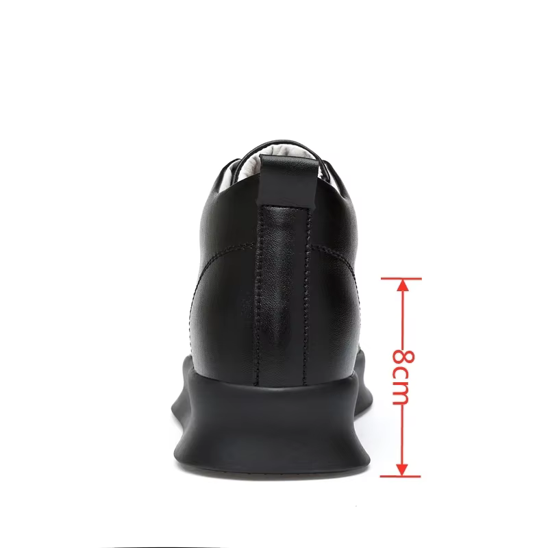 Hommes baskets hauteur augmenter chaussures