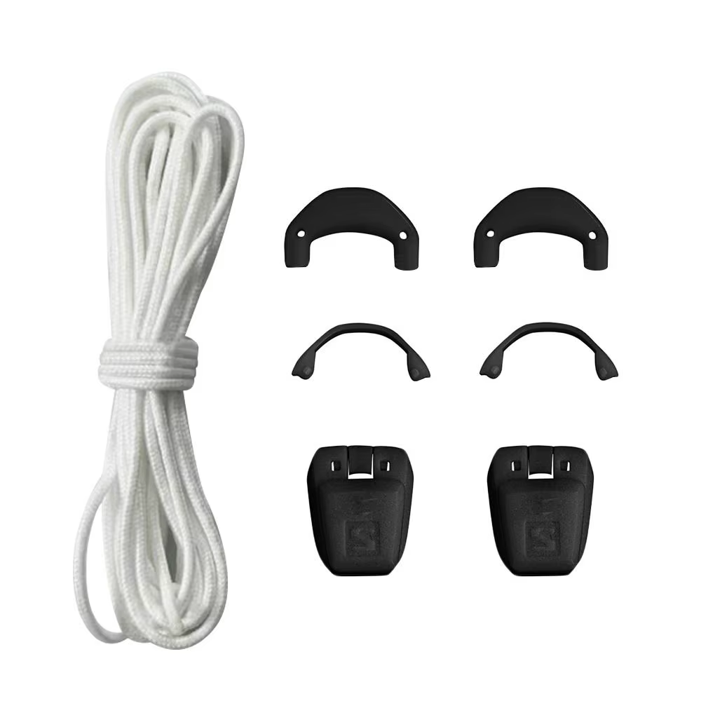 Kit de lacets rapides pour chaussures de tennis rondes sans attaches