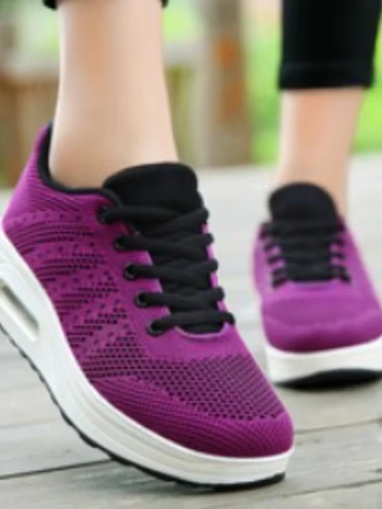 Baskets respirantes évidées pour femmes