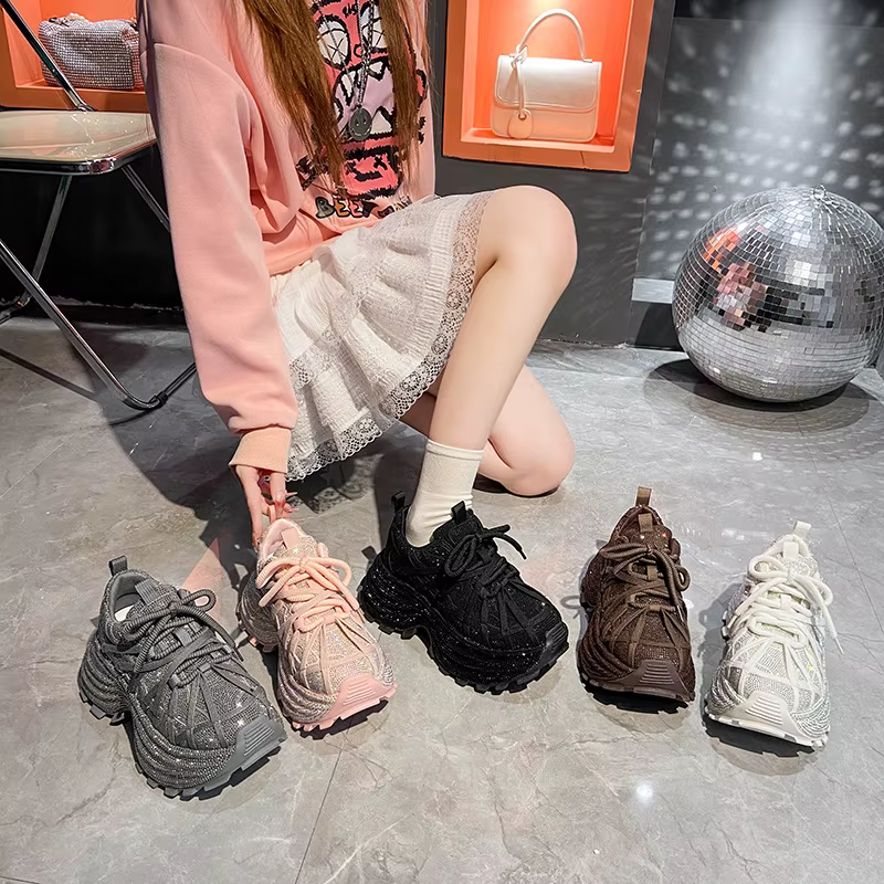 Chaussures de sport pour femmes Shiny Diamond