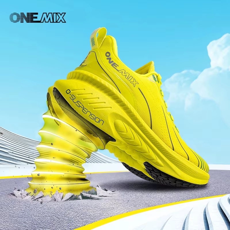 Chaussures de course à lacets pour hommes