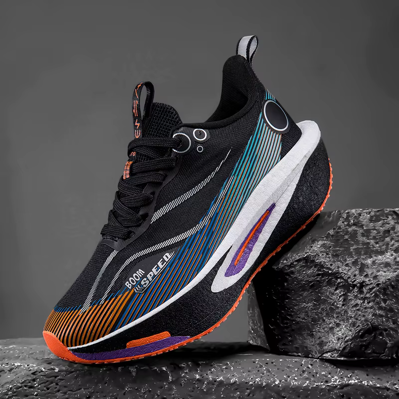 Chaussures de course à plaque de carbone pour hommes et femmes