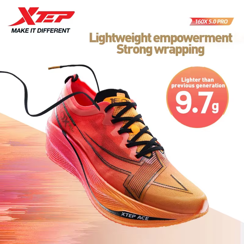 Xtep-Chaussures de course légères et durables pour homme