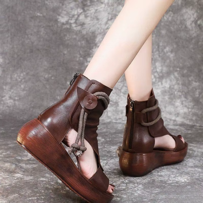 Sandales d'été pour femmes style romain