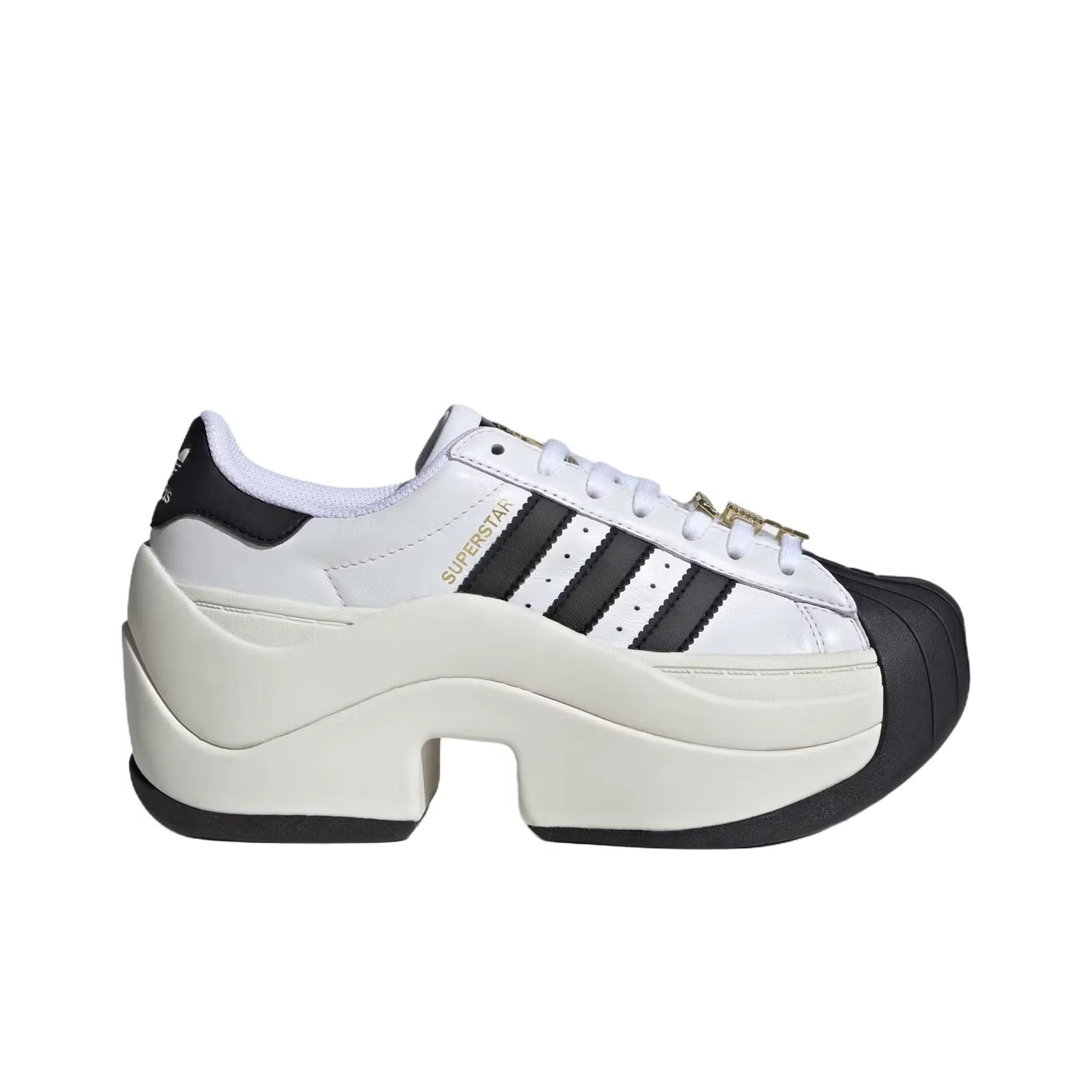 Baskets Adidas Originals à rayures superstar JR9895