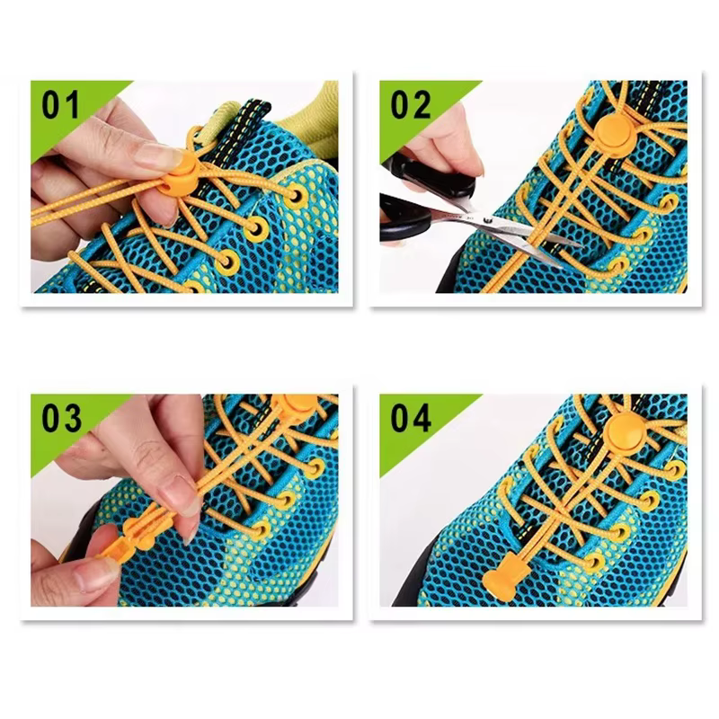 1 paire de lacets paresseux baskets