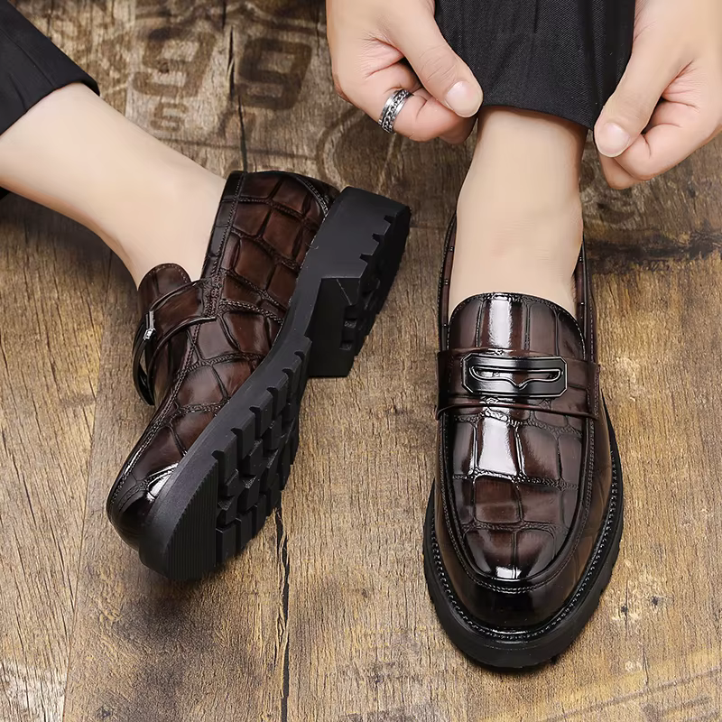 Chaussures provoqué rétro pour hommes