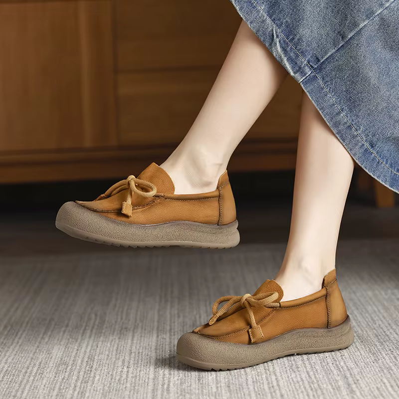 Koznoy 3 cm vache daim en cuir véritable femmes sandales chaussures plates printemps pantoufles creuses Mary Jane