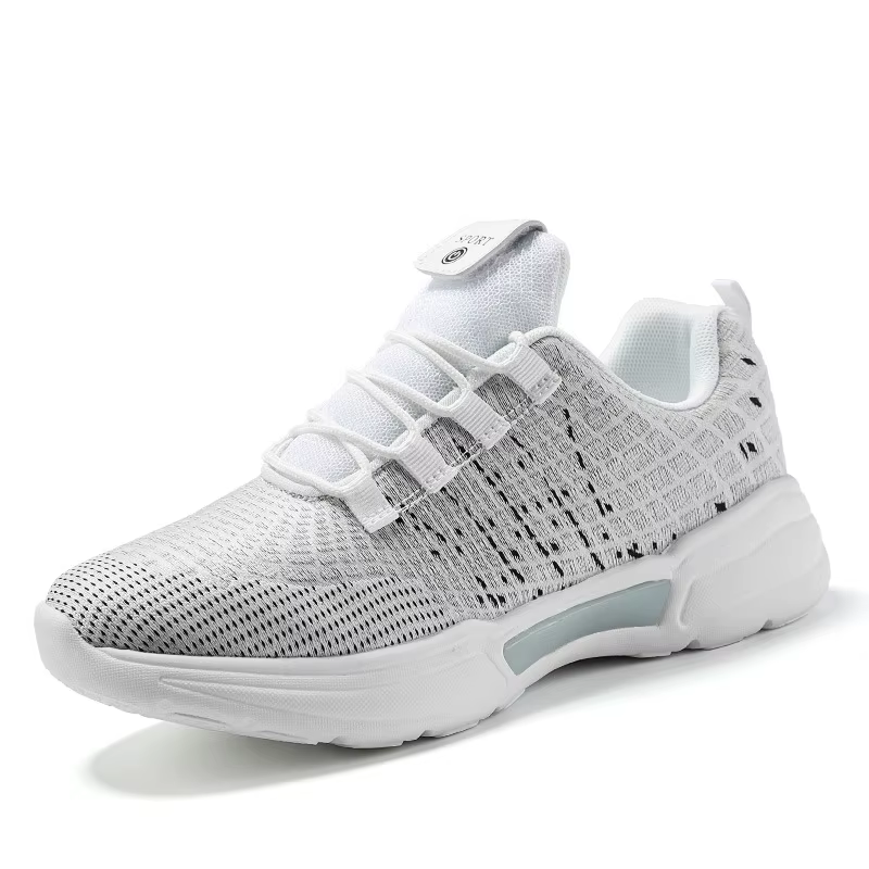 LED chaussures lumière pour hommes nouvel an cadeau éclairer baskets USB recharge fibre optique tissu semelle élastique brillant lumineux clignotant