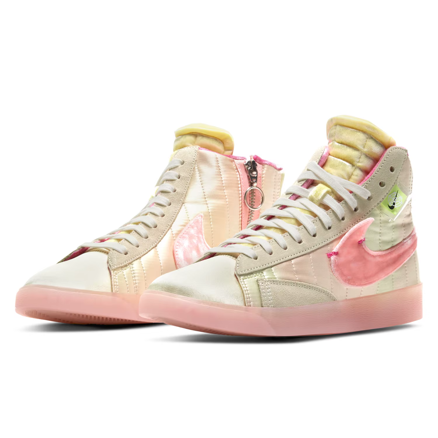Nike véritable femmes saisonnier nouvelles baskets hautes chaussures décontractées à la mode DD8482-163