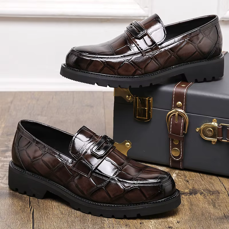 Chaussures provoqué rétro pour hommes
