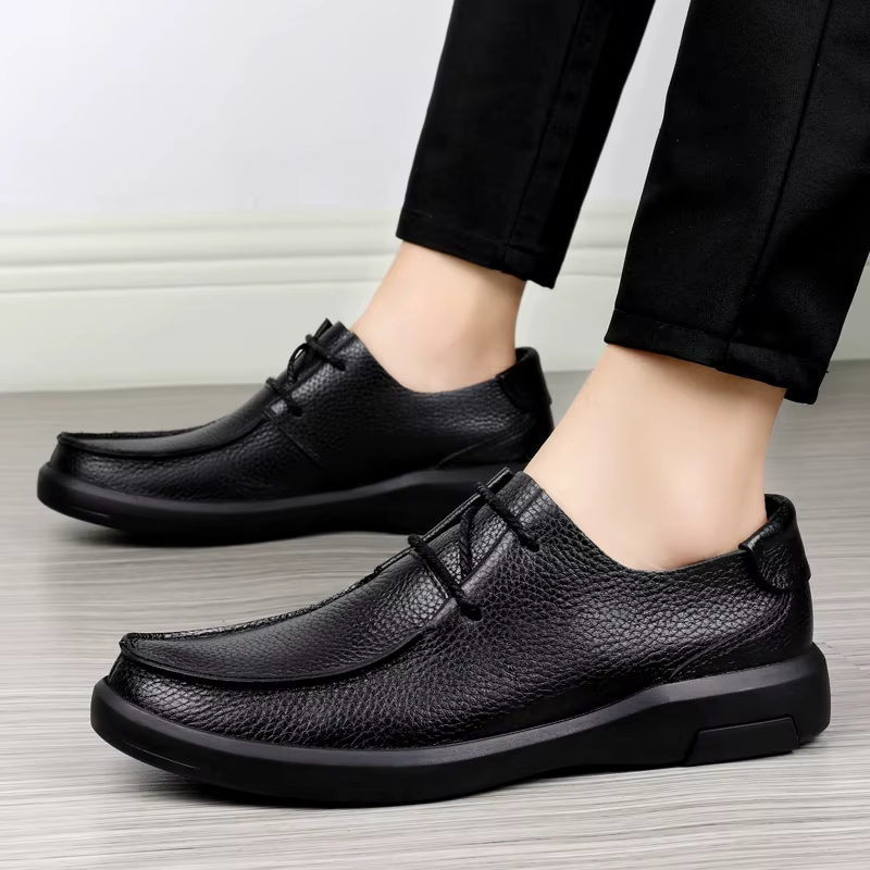 Chaussures en cuir décontractées pour hommes