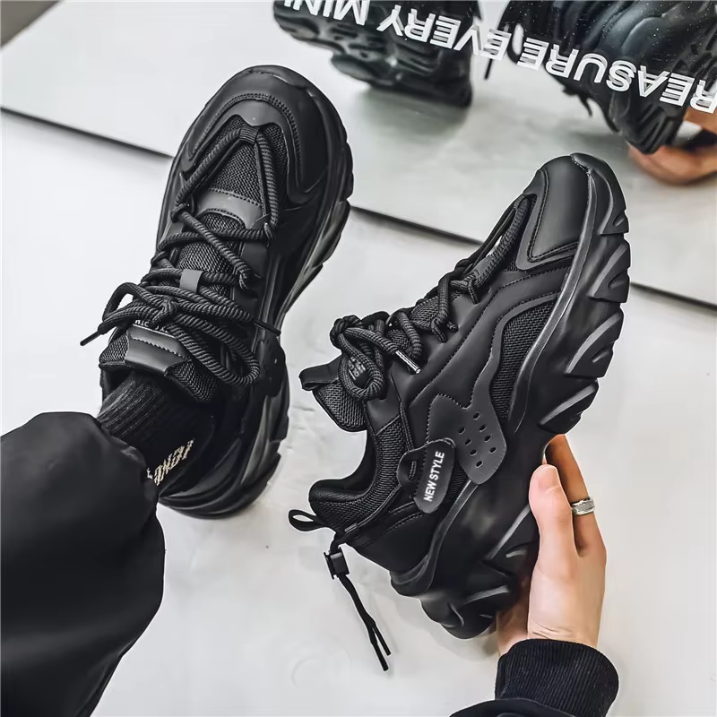 Chaussures de Sport à semelle épaisse pour hommes