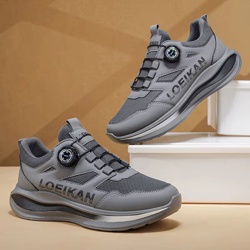 Chaussures de sport à boucle rotative pour hommes