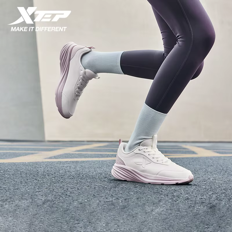 Xtep chaussure de course pour femmes soutien Yu Yi Fw amorti antichoc imperméable stabilité durabilité respirant baskets 875418110055