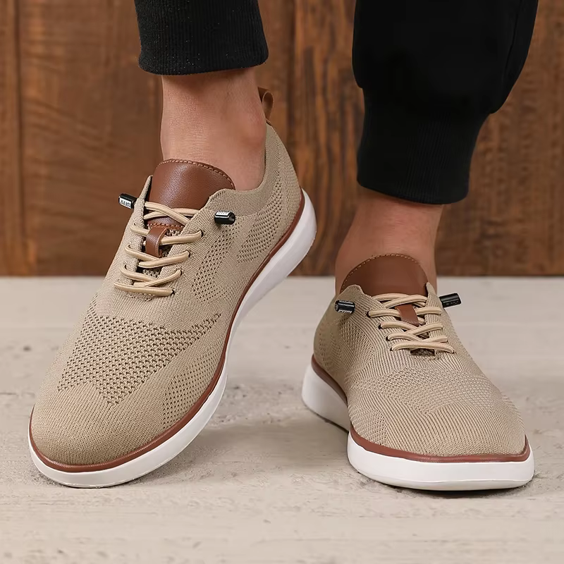Chaussures de sport pour hommes à la mode Avant Garde maille tricotée respirant apparence tendance
