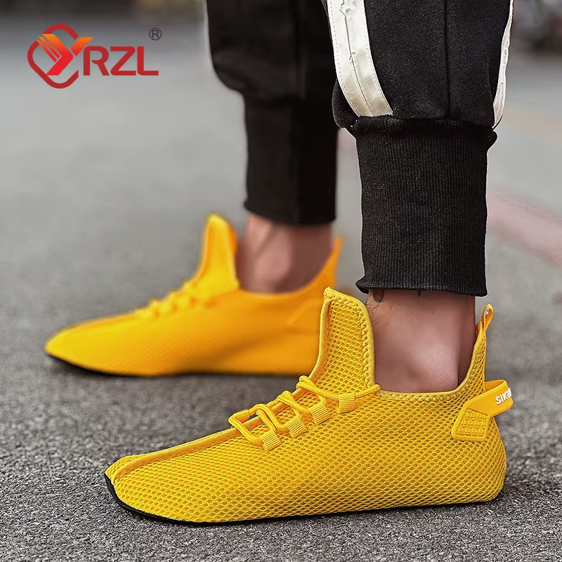 YRZL baskets hommes mode chaussettes course chaussures décontractées confortable haut