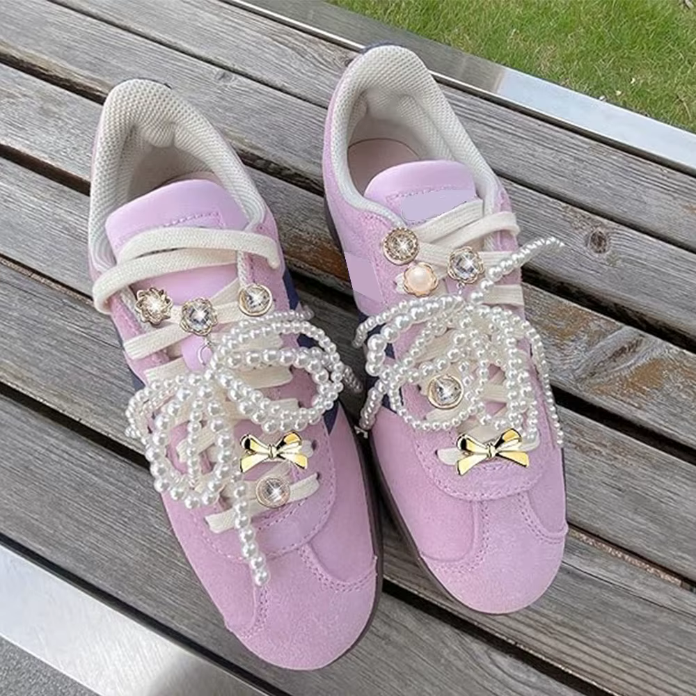 40 pièces breloques de chaussures bijoux