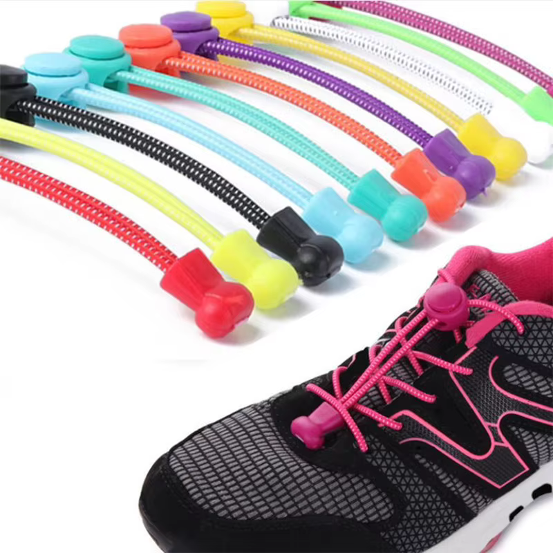 1 paire de lacets pour baskets élastiques sans cravate