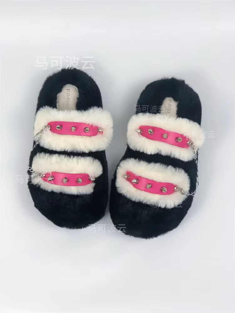 Chaussures de plein air d'hiver de style Y2K pour femmes